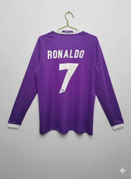 طقم كامل ريال مدريد كريستيانو رونالدو طويل وشورت 2016/2017